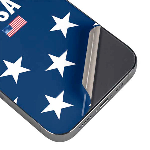 USA Flag Stars iPhone 14 Pro Skin